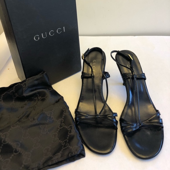 Gucci Sandalo Pelle Fibbia - Picture 1 of 3